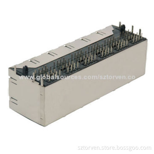 RJ Side Entry 2x6 LED Jack, Available in 2x1-2x8 Poles